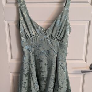 Lucy in the Sky Sage Green Dress